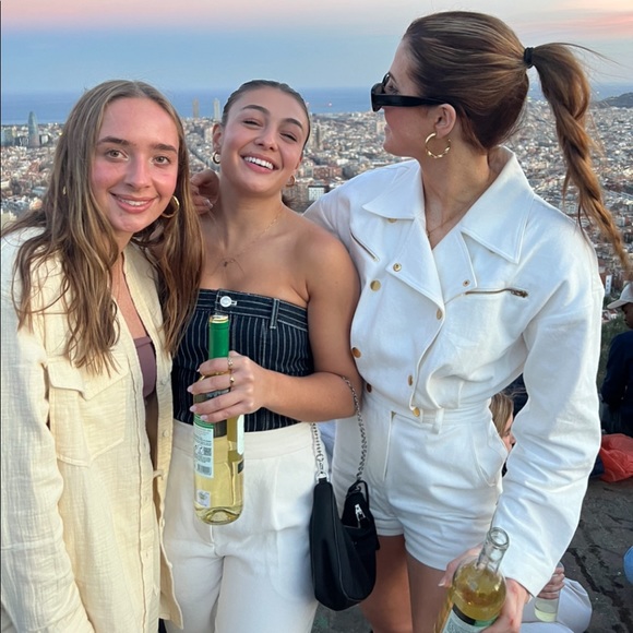 Lovers and Friends Frankie Romper in Bone White - Picture 3 of 4